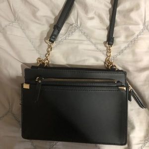 Black/Gold Crossbody Bag